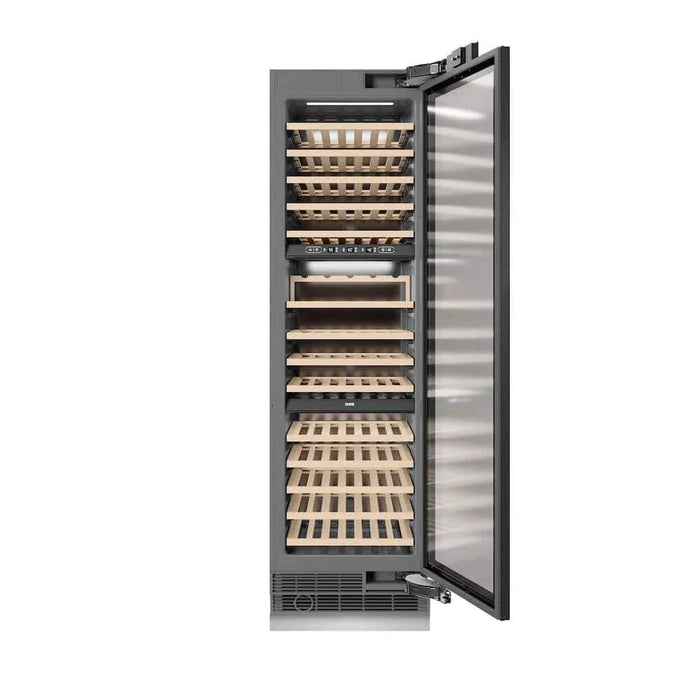 ZLINE 24" Triple Zone 100 Bottle Panel Ready Column Wine Cooler RBCWV-24