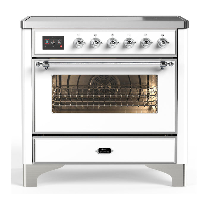 ILVE 36"Majestic III Induction Range, UMIB36NR3 — UMIB36NR3AWB