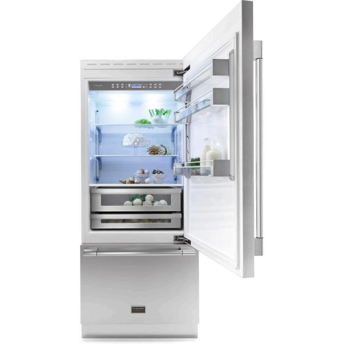 FULGOR 36" Built-In Panel Ready Bottom Mount Refrigerator, F7IBM36O1R