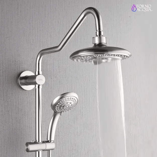 Forno Acqua AcquaSPA Retrofit Shower, Overhead Rainfall, Shower Head SC32BN-C2