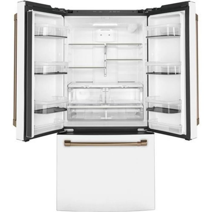 Cafe 33" Counter Depth French Door Smart Refrigerator, CWE19SP4NW2