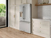 THOR Kitchen 36" French Door Standard Depth Refrigerator, Water Dispenser, Dual Ice Maker - Angle View