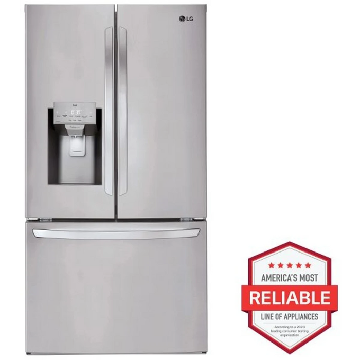 LG 36" Smart French Door Refrigerator, LRFS28XBS
