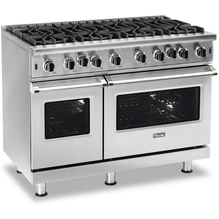 Viking® 5 Series 48" Stainless Steel Pro Style Range VGIC54828BSSLP