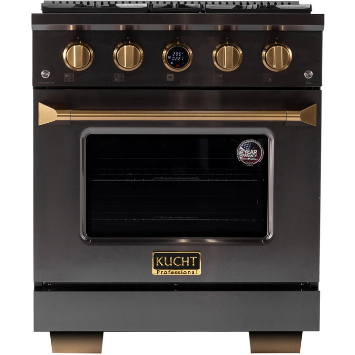 Kucht 30" Freestanding Dual Fuel Range KXD30