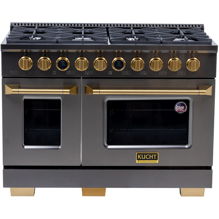 Kucht 48" Freestanding Dual Fuel Range KXD48