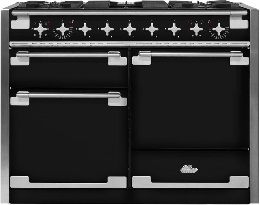 AGA 48" Elise Dual Fuel Range - Gloss Black AEL481DFBLK