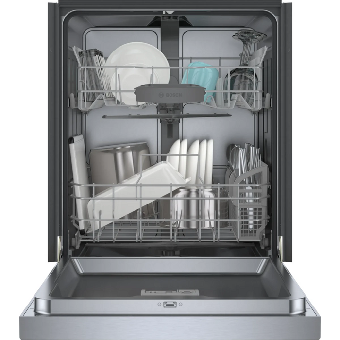BOSCH 24" Full Console Built-In Smart Dishwasher, SHE41CM5N