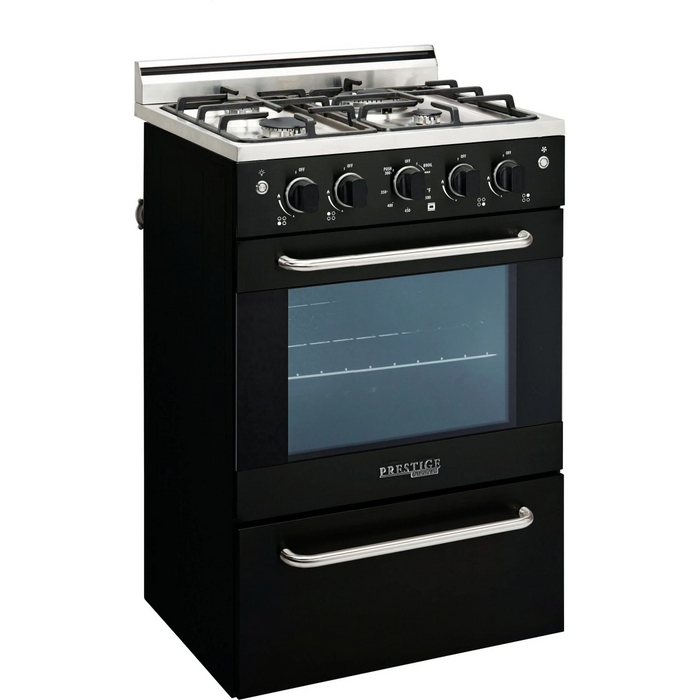 UNIQUE Prestige 20" Freestanding Gas Range, UGP-20V PC1 B