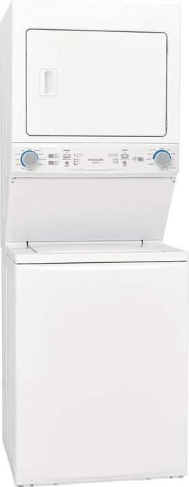 Frigidaire 27" Laundry Center, Washer, Gas Dryer, White, FLCG7522AW