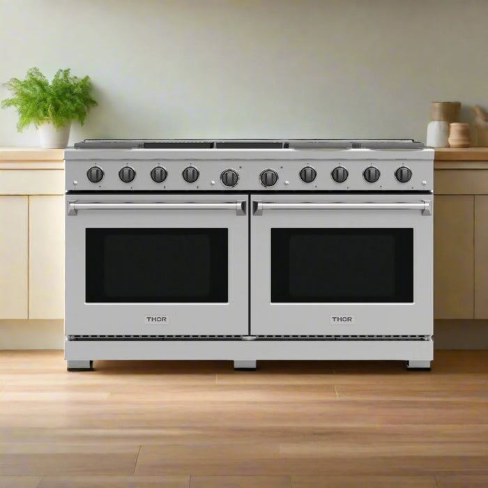 Thor Kitchen 60"Professional Natural Gas Range, LRG60E