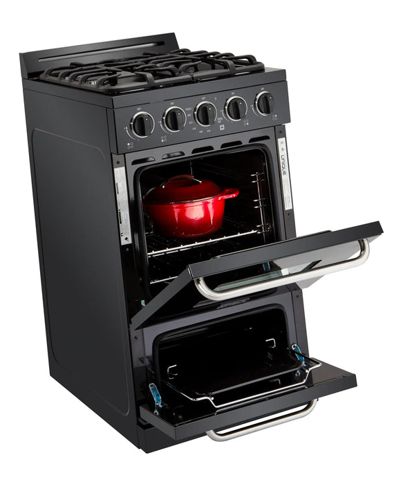 UNIQUE Classic 20" Off Grid Propane Range, UGP-20G OF1 B