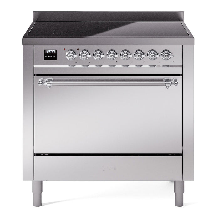 ILVE 36"Nostalgie II Freestanding Induction Range UPI366QNMP — UPI366QNMPAWB