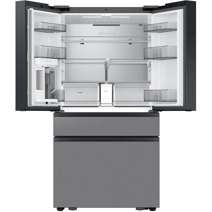 Samsung Bespoke 36" Smart 4-Door French Door Refrigerator RF90F23EECR