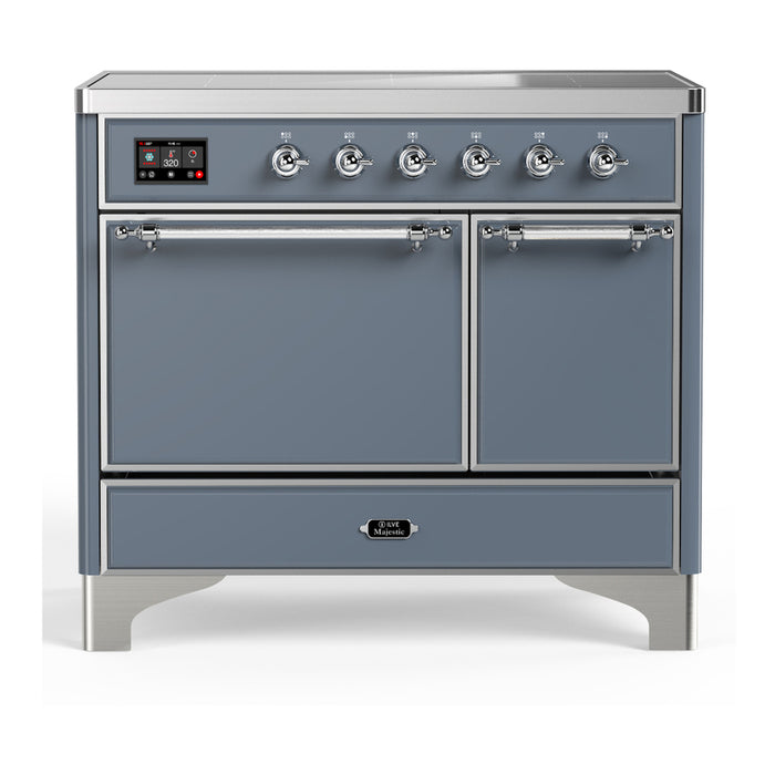 ILVE 40"Majestic III Induction Range, UMDIB40QNR3 — UMDIB40QNR3AWB