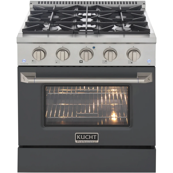 KUCHT 30" Freestanding Gas Range, KNG301-CY