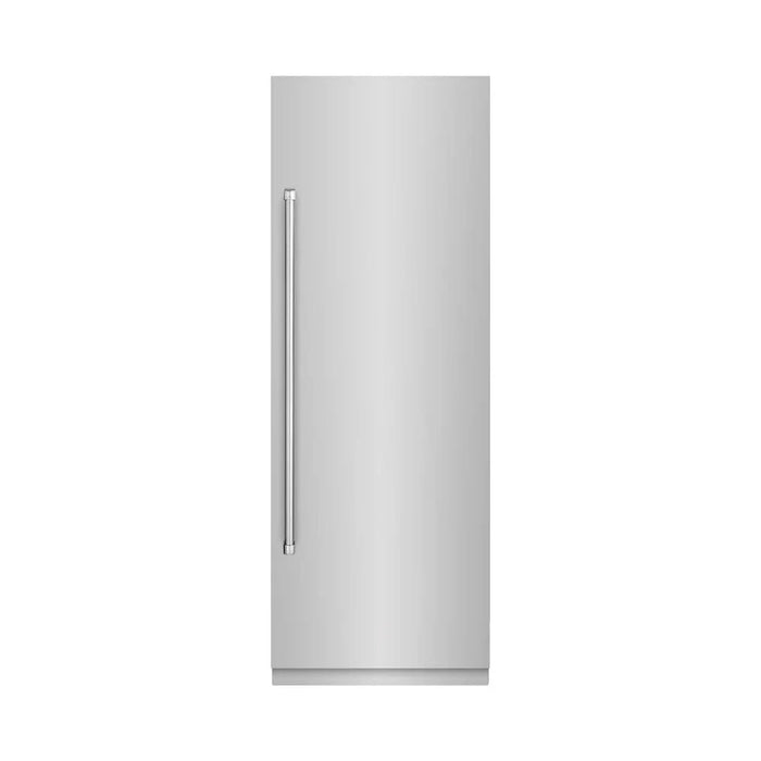 ZLINE 30" Column Refrigerator Stainless Steel, Graphite Gray Interior RCRV-304-30