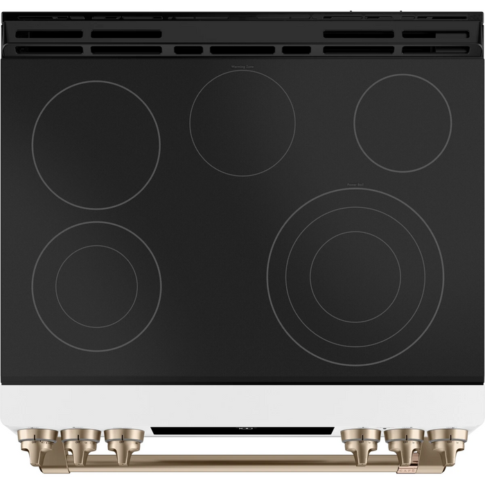 Cafe 30" Slide-In Electric Smart Range, CES700P4MW2