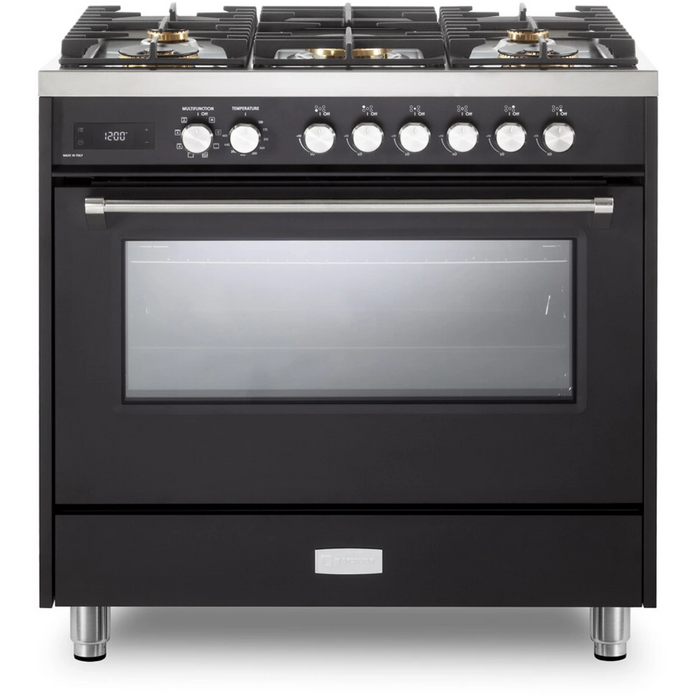 Verona 36" Freestanding Dual Fuel Range VUFSGE365BU