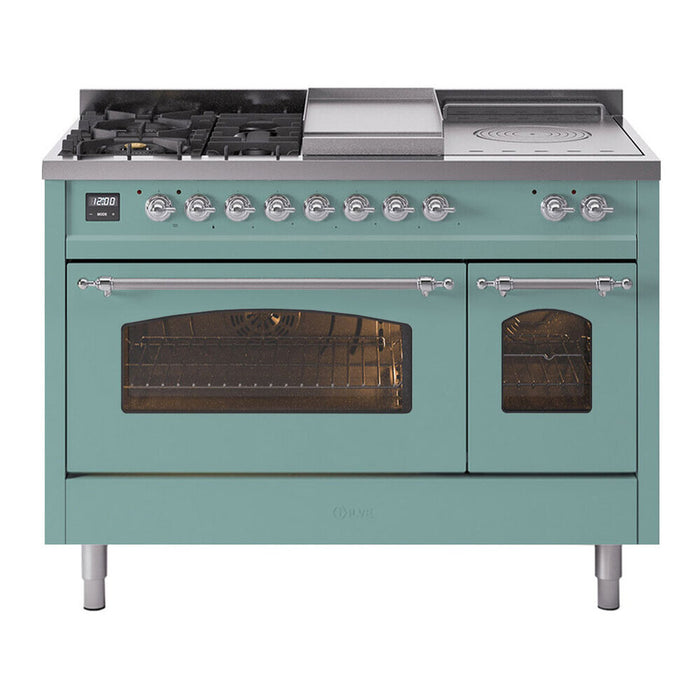 ILVE Nostalgie II 48" Dual Fuel Range UP48FSNMPMM