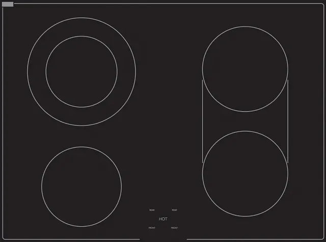 Viking® 5 Series 30" Stainless Steel Pro Style Electric Range VER53014BSS