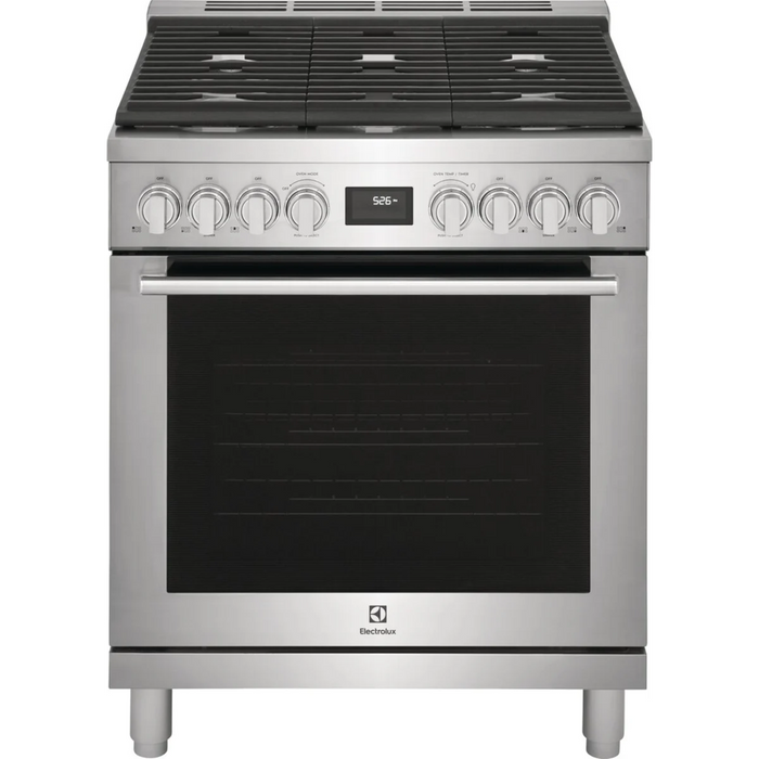 Electrolux 30" Freestanding Dual Fuel Range ECFD3068AS