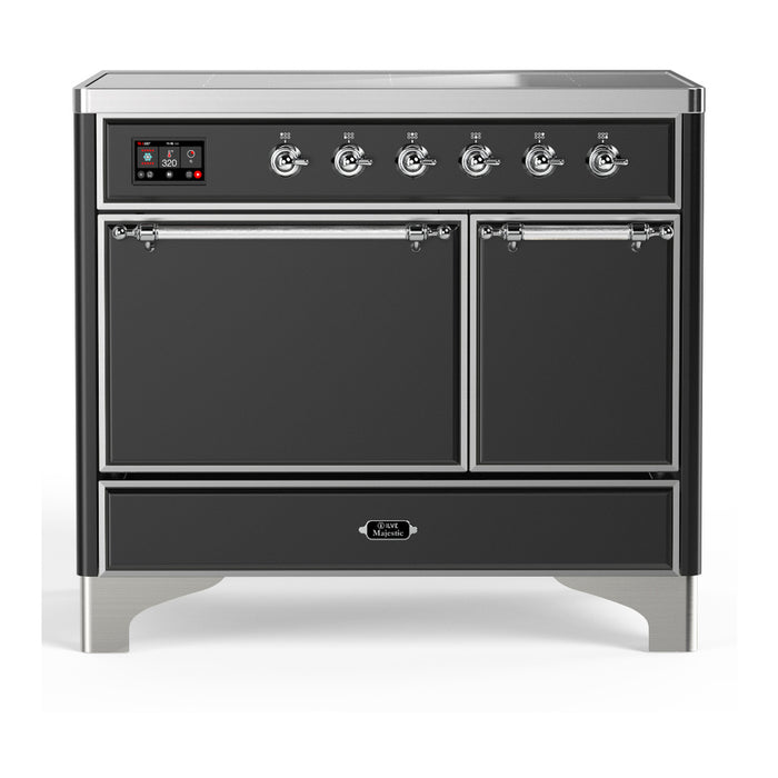 ILVE 40"Majestic III Induction Range, UMDIB40QNR3 — UMDIB40QNR3AWB