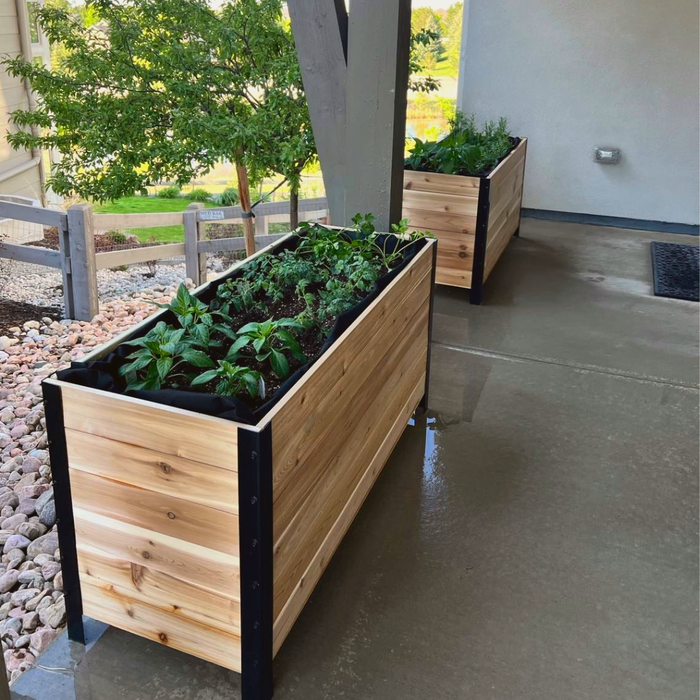 18" x 48" Planter Box - 24" TALL