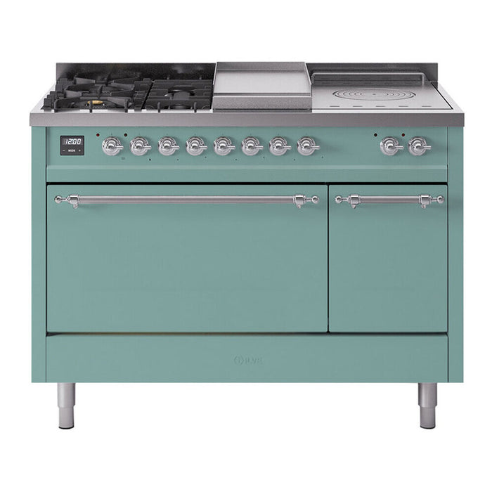 ILVE Nostalgie II 48" Dual Fuel Range UP48FSQNMPMM
