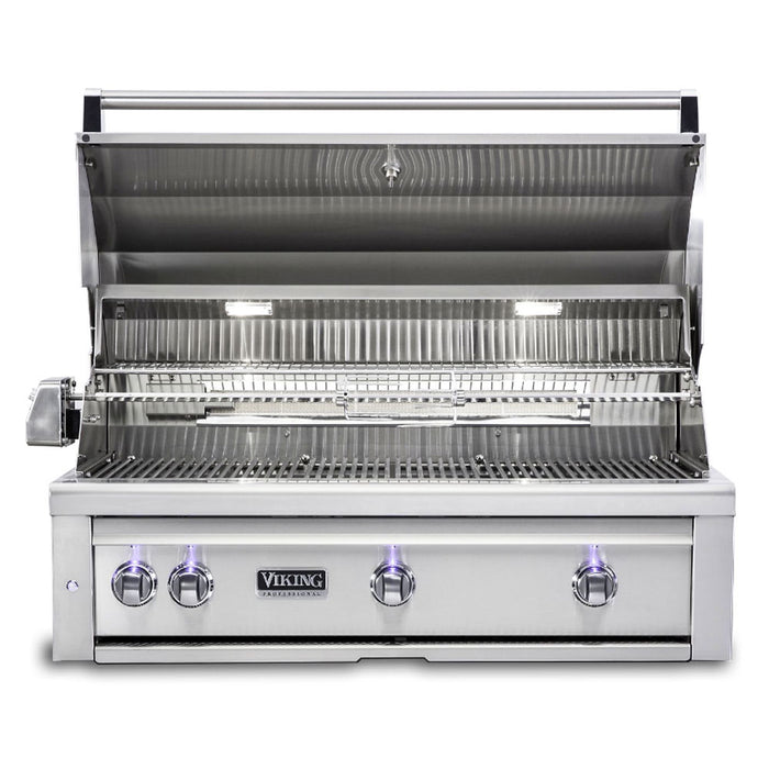 VIKING 5 Series 36" Built-in Grill ProSear Burner and Rotisserie, VQGI5361