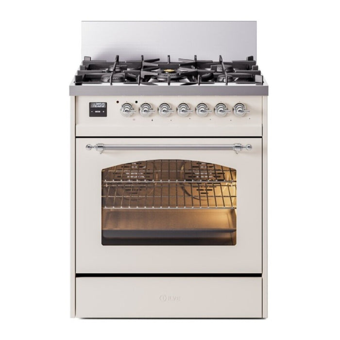 ILVE Nostalgie II 30" Dual Fuel Range, UP30NMP