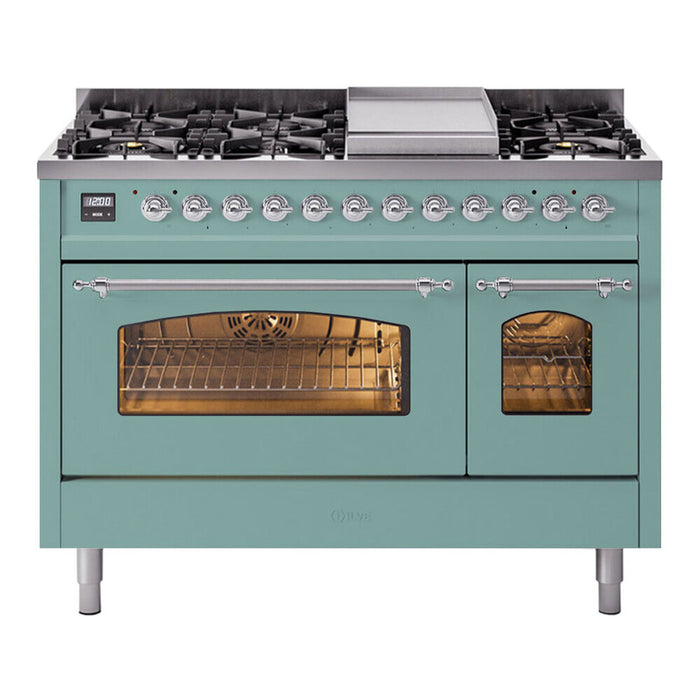 ILVE Nostalgie II 48" Dual Fuel Range UP48FNMPMM