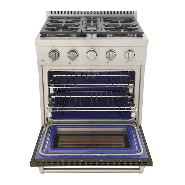 Kucht 30"  Professional Natural Gas Range, 4 Burners, KFX300-G