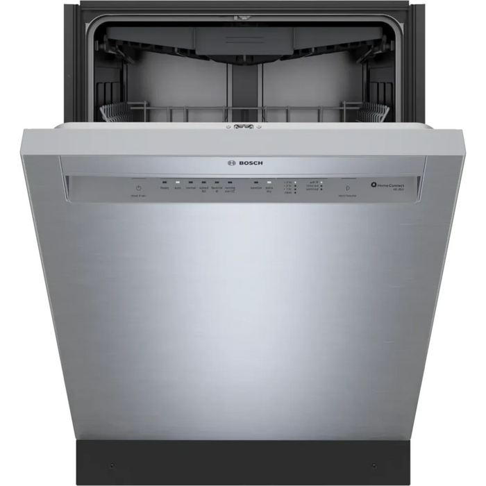 BOSCH 24" Full Console Built-In Smart Dishwasher, SHE43DM5N