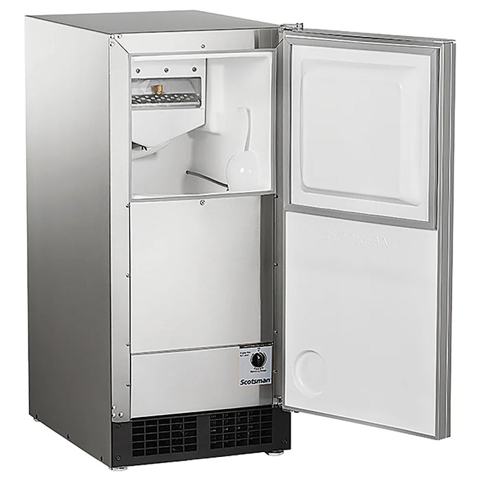 Scotsman 15" Top Hat Undercounter Ice Machine, DCE33PA1SSD