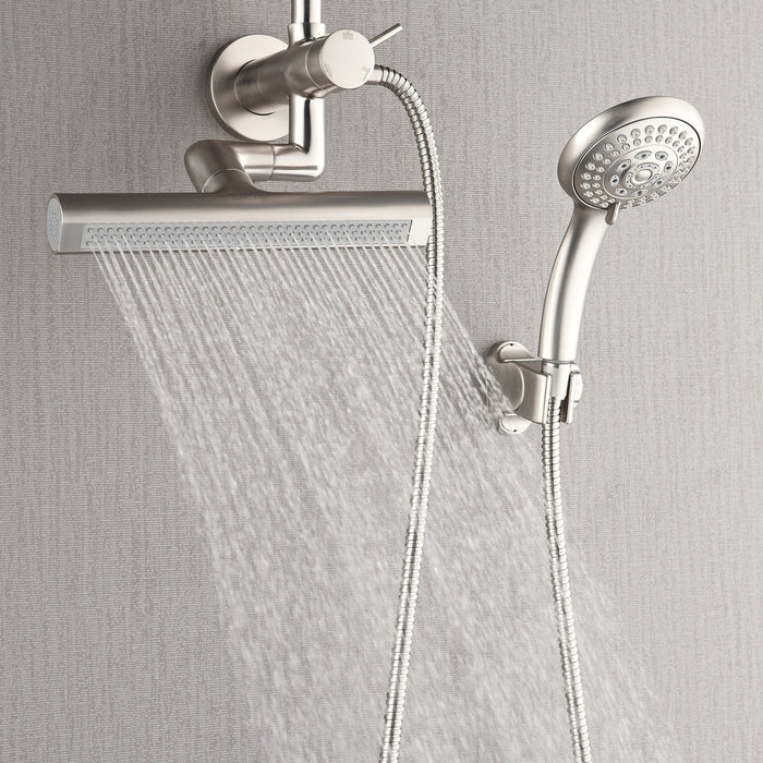 Forno Acqua AcquaFALL Mini Shower Head, Overhead Rainfall Shower SMW2BN-C2