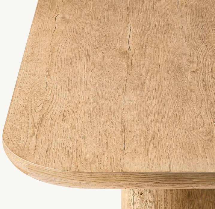 Oslo Pedestal Square Coffee Table