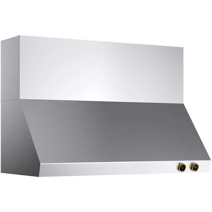 Kucht 48" Wall Mount Range Hood KRH480-GL-C