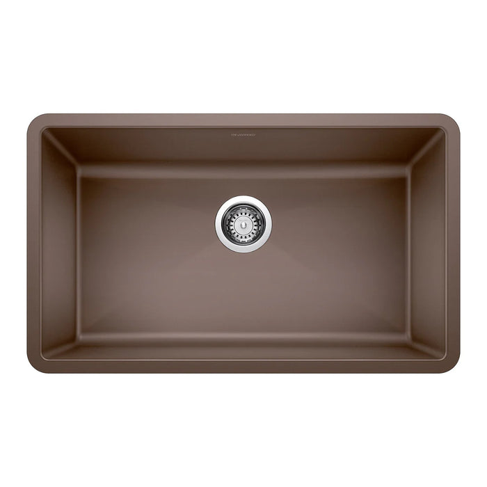 BLANCO Precis SILGRANIT 32" Super Single Undermount Kitchen Sink