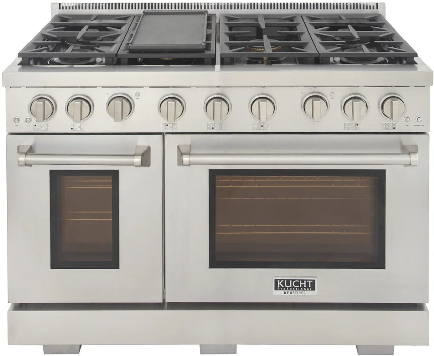 Kucht 48" Freestanding Professional Gas Range KFX4800X-S