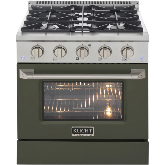 KUCHT 30" Freestanding Gas Range, KNG301-ON