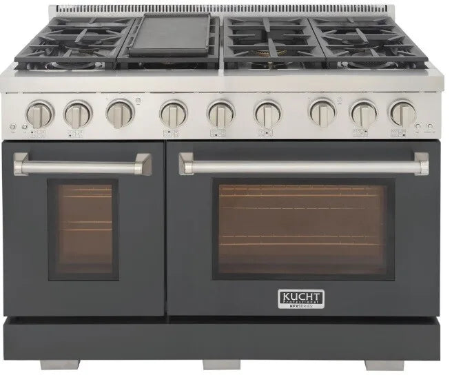 Kucht 48" Freestanding Professional Gas Range KFX4800X-GY