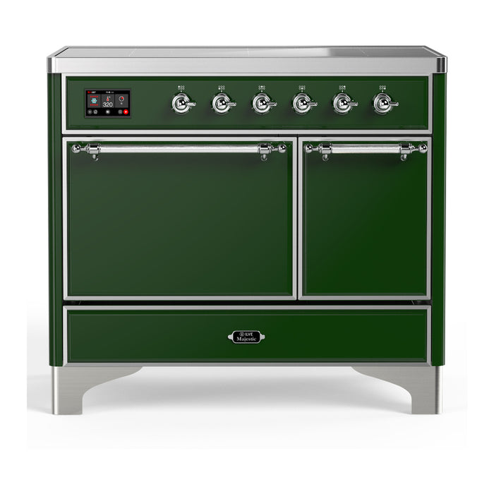 ILVE 40"Majestic III Induction Range, UMDIB40QNR3 — UMDIB40QNR3AWB