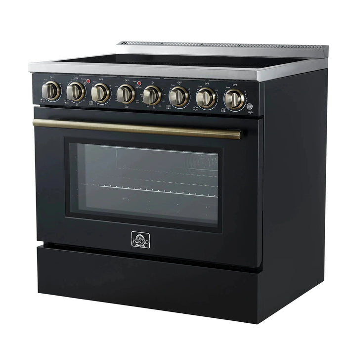 FORNO Paolo 36" Electric Range FFSEL6011-36BLK