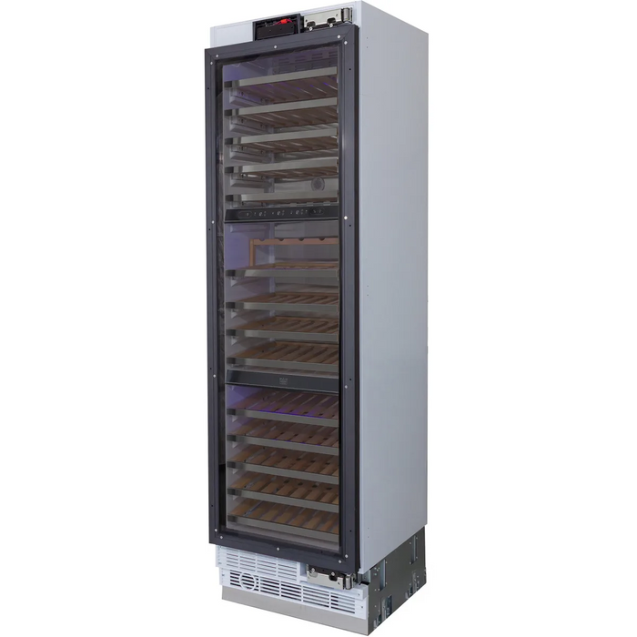 Kucht 24" Built-In Panel Ready Three-Zone Wine Cooler K240W
