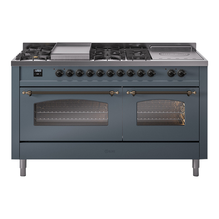 ILVE Nostalgie II 60" Dual Fuel UP60FSNMP