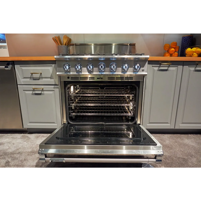 Hestan 36" Freestanding Professional Gas Range, KRG365LP