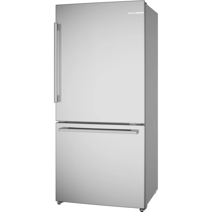 BOSCH 33" Counter-Depth Freestanding Bottom Freezer Refrigerator, B33CM10SNS