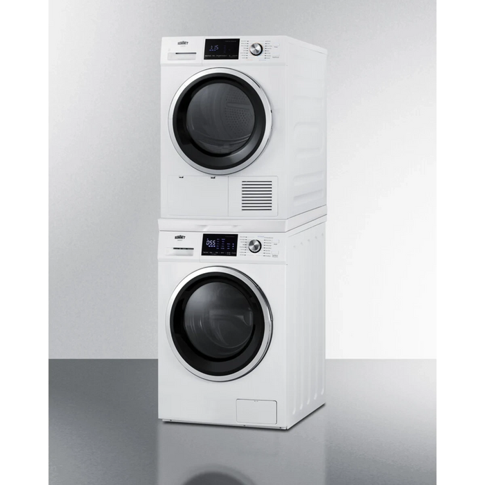 Summit 24" Washer/Heat Pump Dryer Combination LSWD24