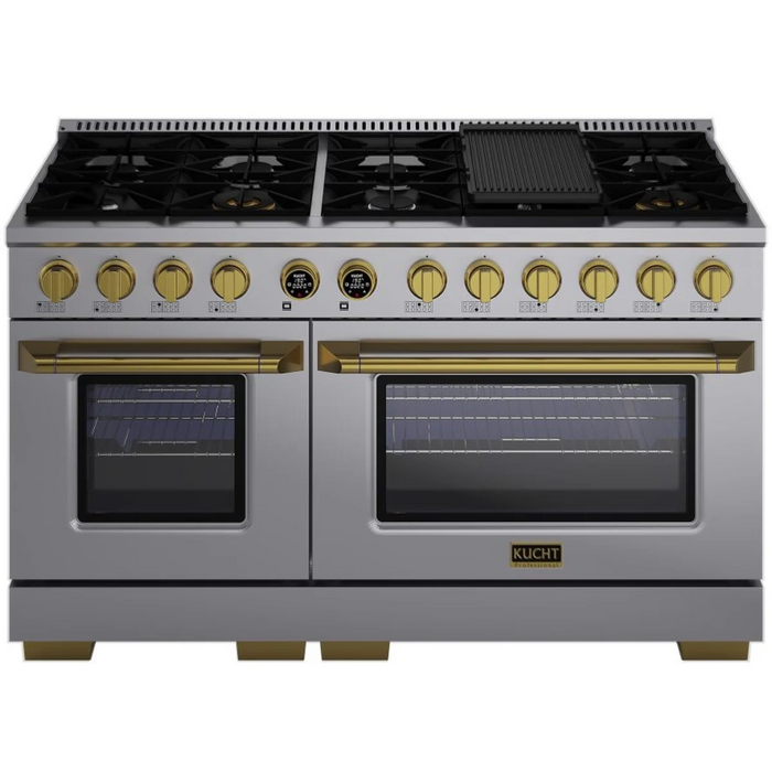 Kucht 60" Freestanding Dual Fuel Range KXP60-GL